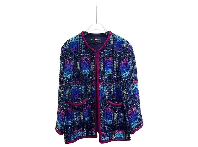 Chanel Data Center Tweed Jacke