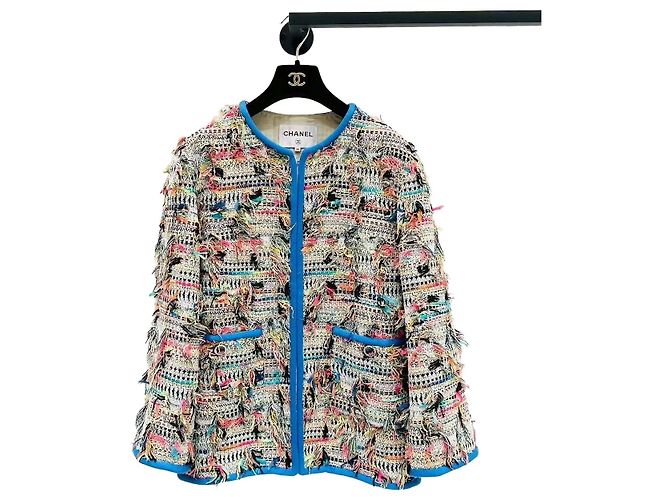 Chanel Data Center Runway Tweed Jacket Multicolor