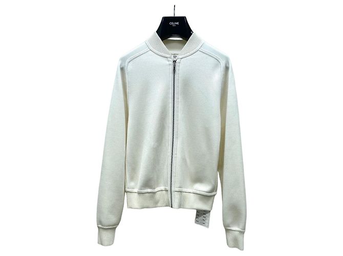 Hermès Silk Jacket White