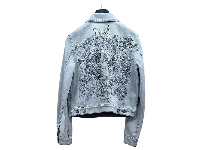 Dior Blue Denim Jacket Animal Collection
