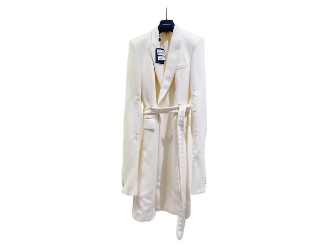 Louis Vuitton Wool Coat Ecru
