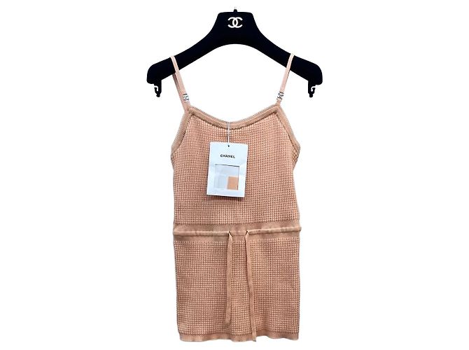 Camisola de malha Chanel de algodão FR 36
