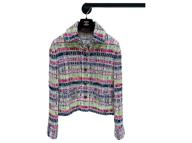 Chanel Multicolored Tweed Jacket
