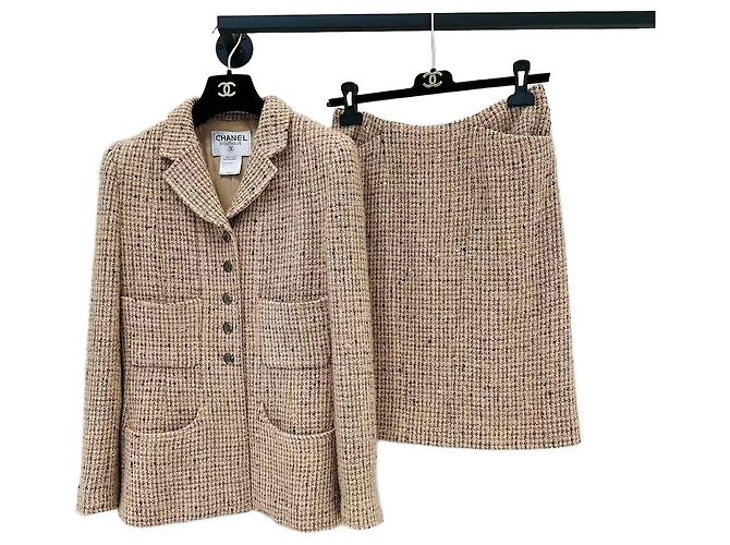 Chanel Beige Tweed Jacket