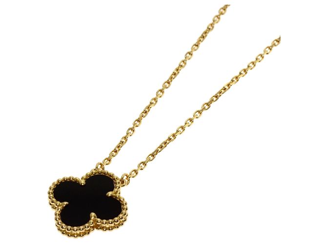 Collier Van Cleef & Arpels Alhambra Onyx