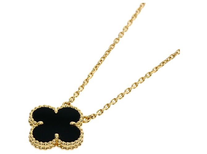 Collier Van Cleef & Arpels Alhambra Onyx