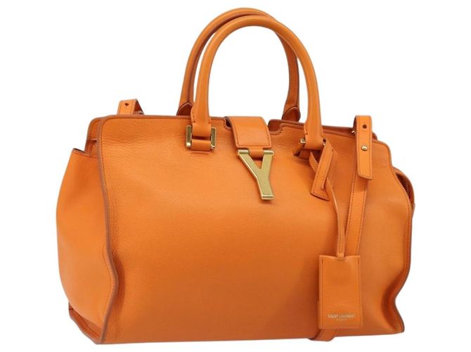 Autre Marque Saint Laurent Classic Y Cabas Leather Medium