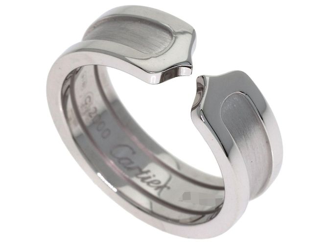 Cartier C2 Ehering aus Weißgold