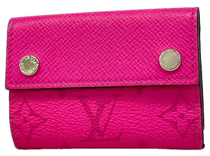 Billetera Louis Vuitton Rosa Tri-fold