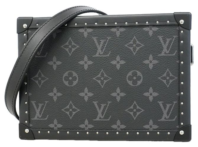 Louis Vuitton Monogram Eclipse Clutch Box Shoulder Bag