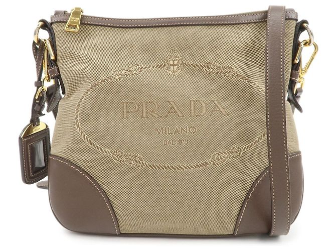 Prada Logo Canvas Small