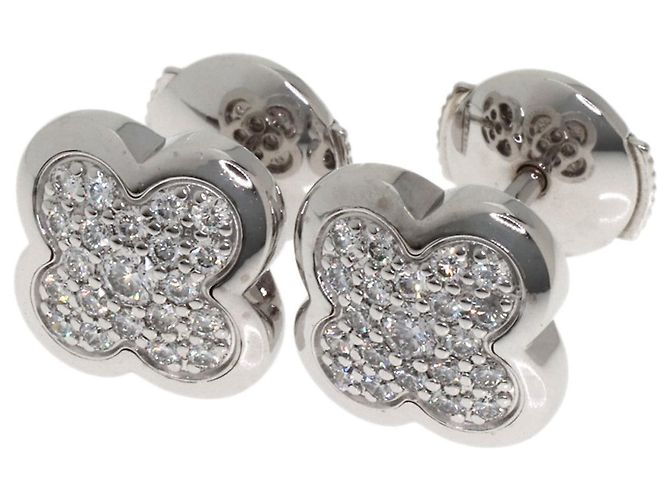 Orecchini Van Cleef & Arpels Pure Alhambra Diamanti