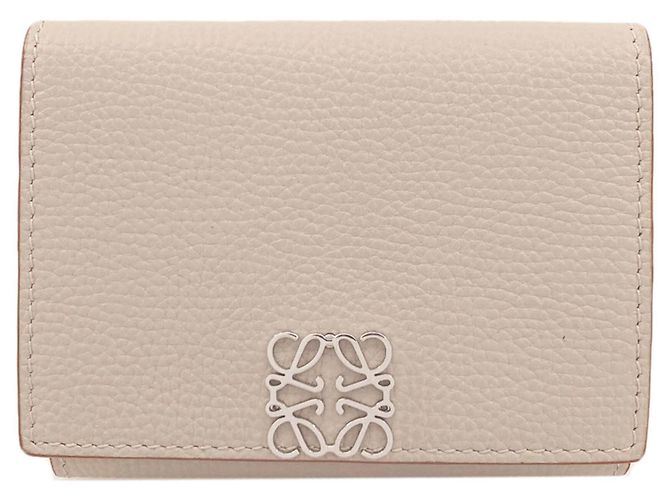 Loewe Light Gray Trifold Wallet