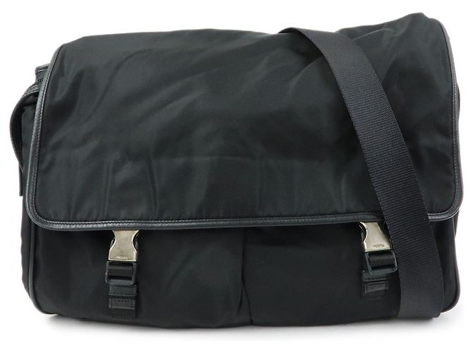 Borsa Messenger Prada Buckle Tessuto Medium
