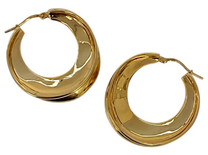 Céline Boucles d'oreilles créoles Celine Gold Circle