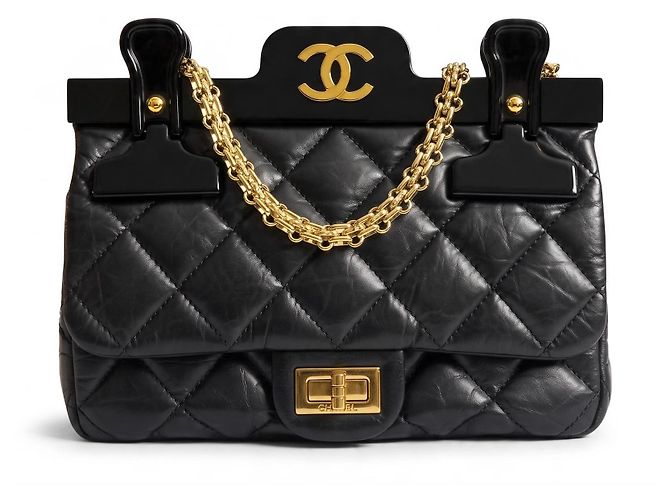 Chanel 2.55 Reissue Mini Hanger Borsa Nera