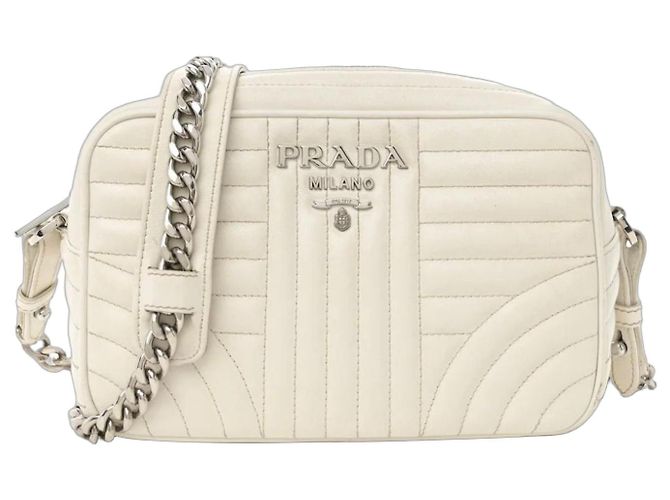 Prada Diagramme Sac Camera en Cuir