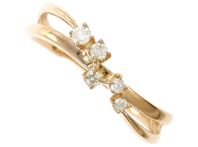 Autre Marque 18K Roségold Diamant-Bandring