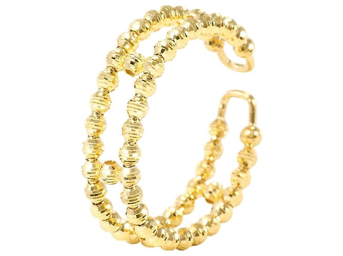 Autre Marque Ear cuff elegante in oro giallo 18K