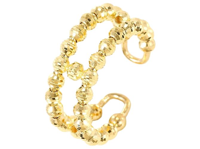 Autre Marque Ear cuff elegante in oro giallo 18K