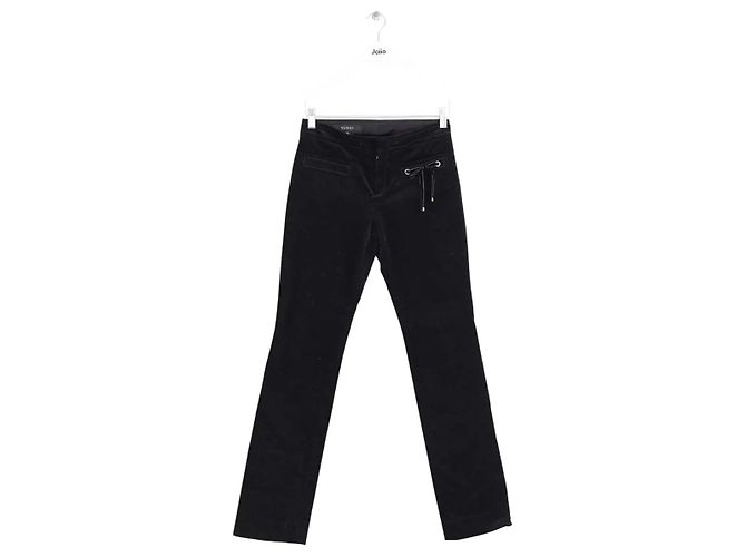 Pantalones Gucci negros de algodón