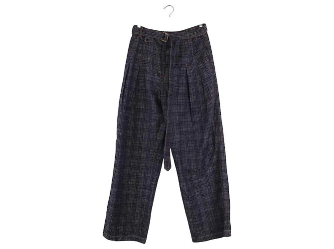 Burberry Pantalones anchos azules