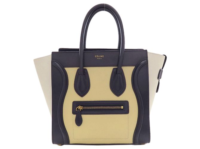 Céline Celine Luggage Micro Tricolor Handtasche