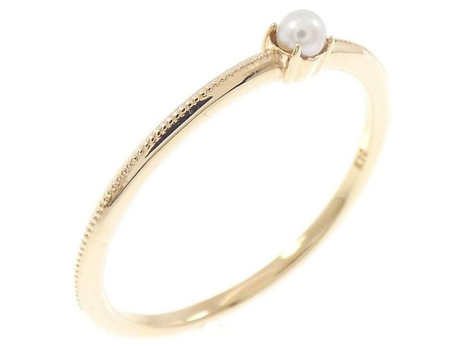 Autre Marque Anello Nojess in perle d'acqua dolce e oro giallo K10