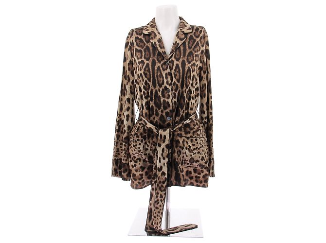 Dolce & Gabbana Blusa leopardata