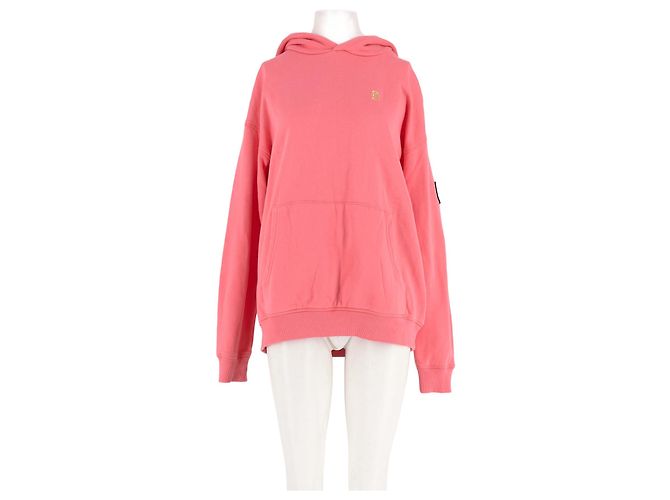 Autre Marque Sudadera con capucha P.E NATION de algodón rosa