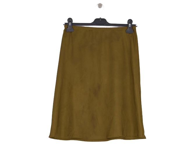 Falda midi caqui Soeur
