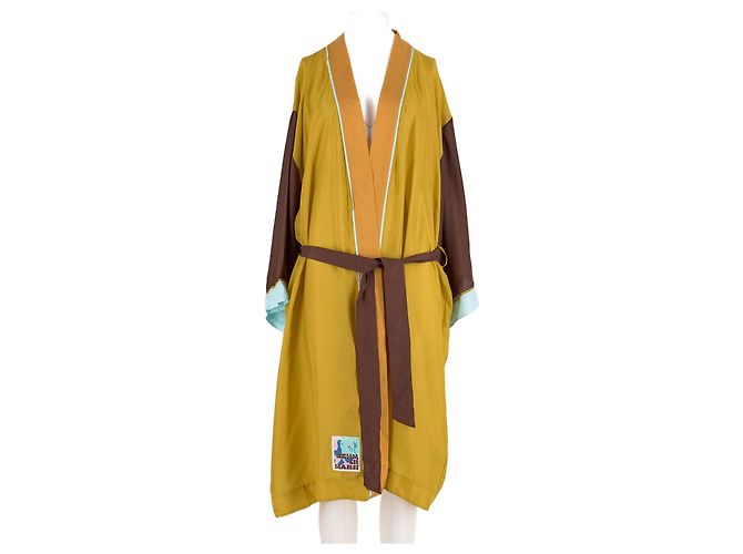 Zimmermann Seidenponcho Gelb