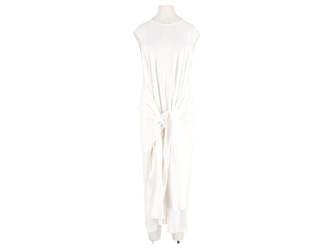 Totême Vestido de algodón blanco