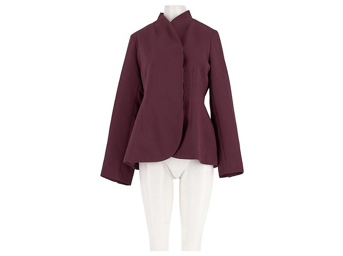 Autre Marque Blazer corto bordeaux