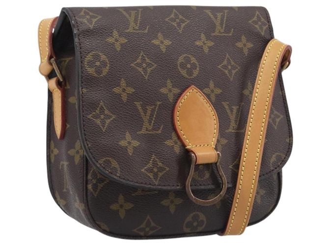 Saint-Cloud LOUIS VUITTON Monogram Saint Cloud MM Shoulder Bag M51243 LV