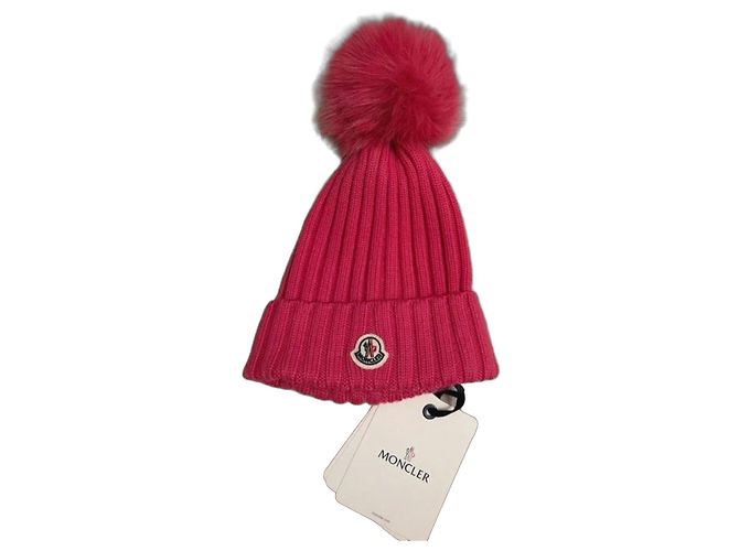 Berretto Moncler con pompon
