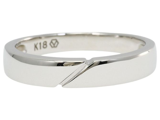 Autre Marque Ehering aus 18K Weißgold