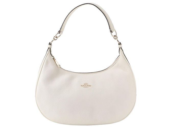 Bolsa de Ombro Coach Hobo em Couro