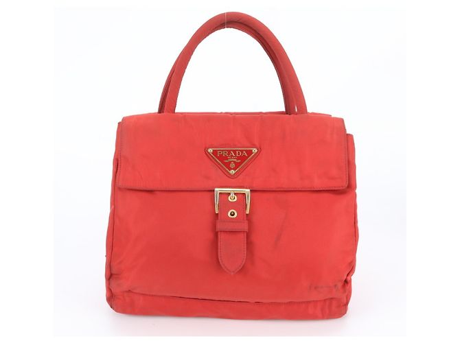 Tote Sac à main cabas Prada Tessuto Nylon avec logo triangle