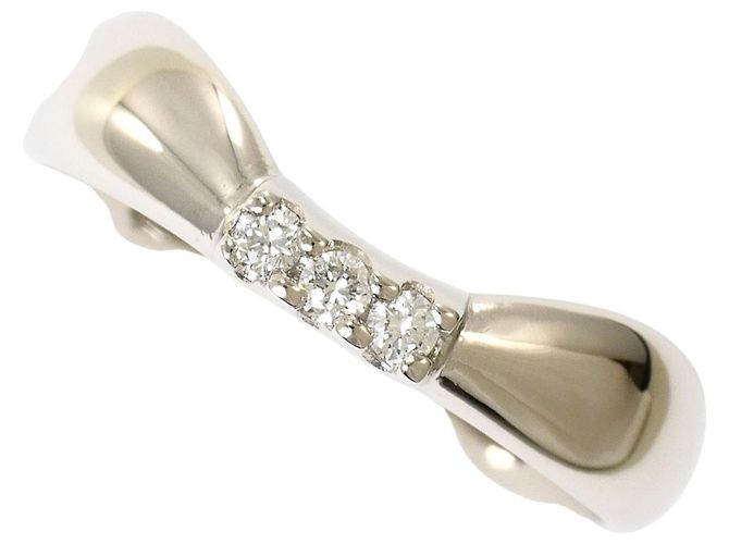 Autre Marque PT900 Platin-Ehering mit Diamant