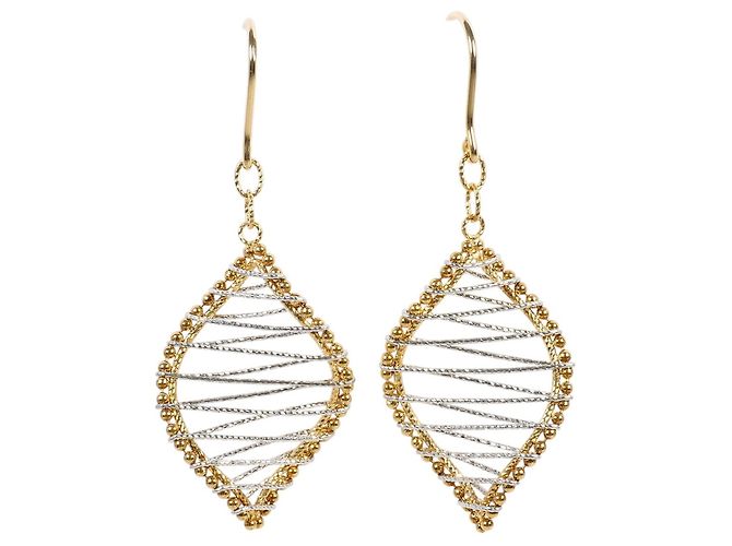 Autre Marque Orecchini a goccia in oro 18K