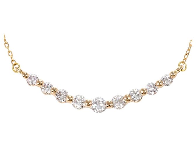 Autre Marque Collana in oro rosa 18K e diamanti