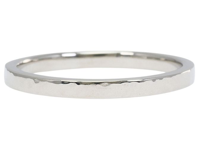 Autre Marque Platin-Saphir-Bandring