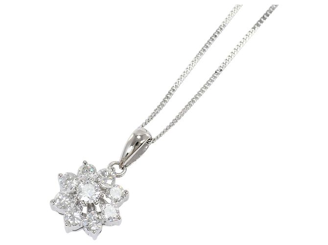 Autre Marque Collana in platino e diamanti