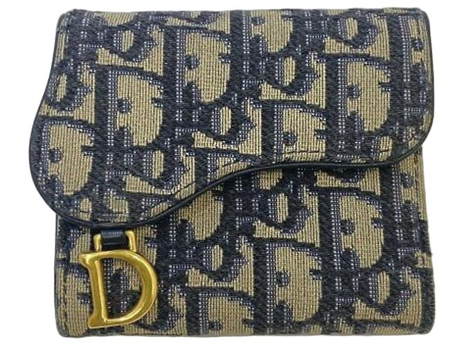Christian Dior Trotter Tri-fold Wallet