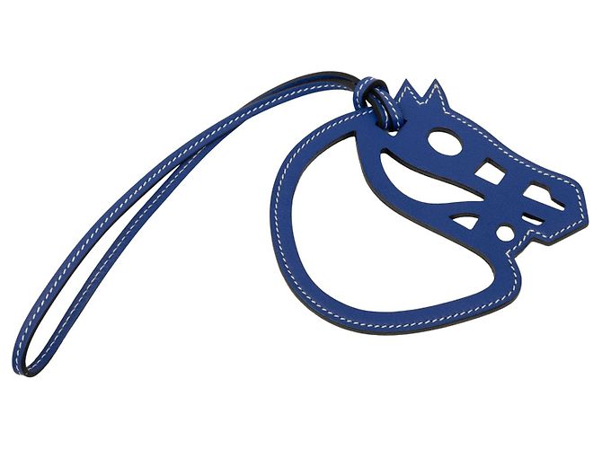 Hermès Blue Swift Paddock Cheval Charm