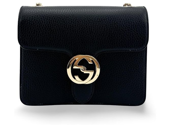 Gucci Interlocking Leather Small