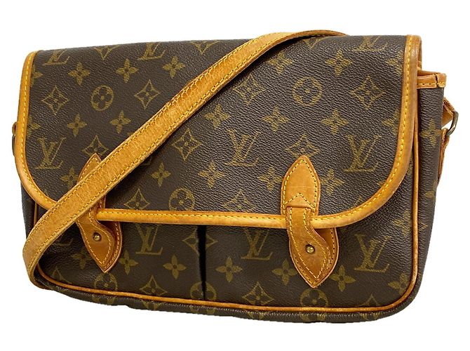 Borsa a tracolla Louis Vuitton Monogram Gibeciere MM