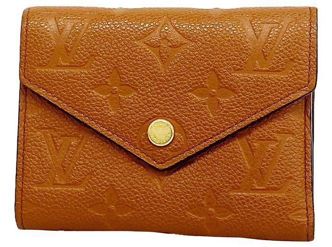Cartera Louis Vuitton Tri-fold en Cognac