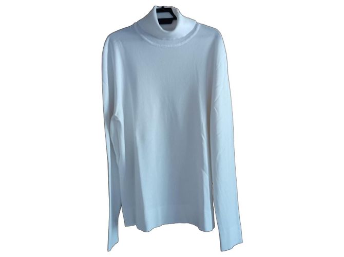 Autre Marque Weißer Rollkragenpullover